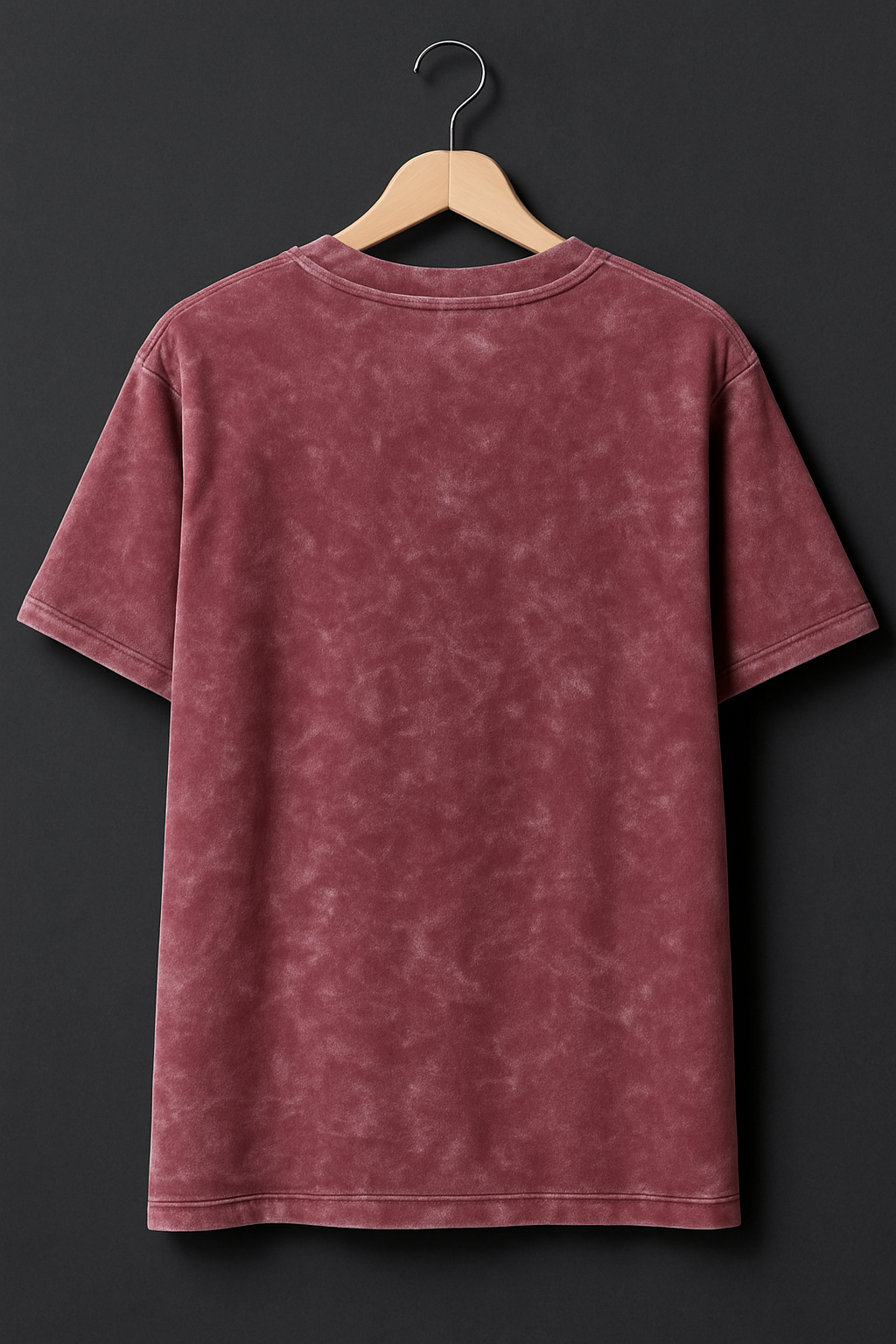 Vintage Red Acid Wash Oversized Tee | Streetwear Edition