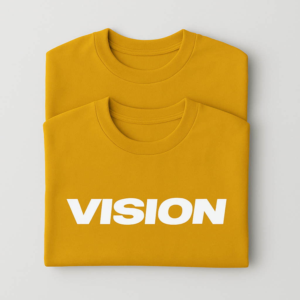 VISION Six Eyes Premium Graphic Tee | Golden Edition