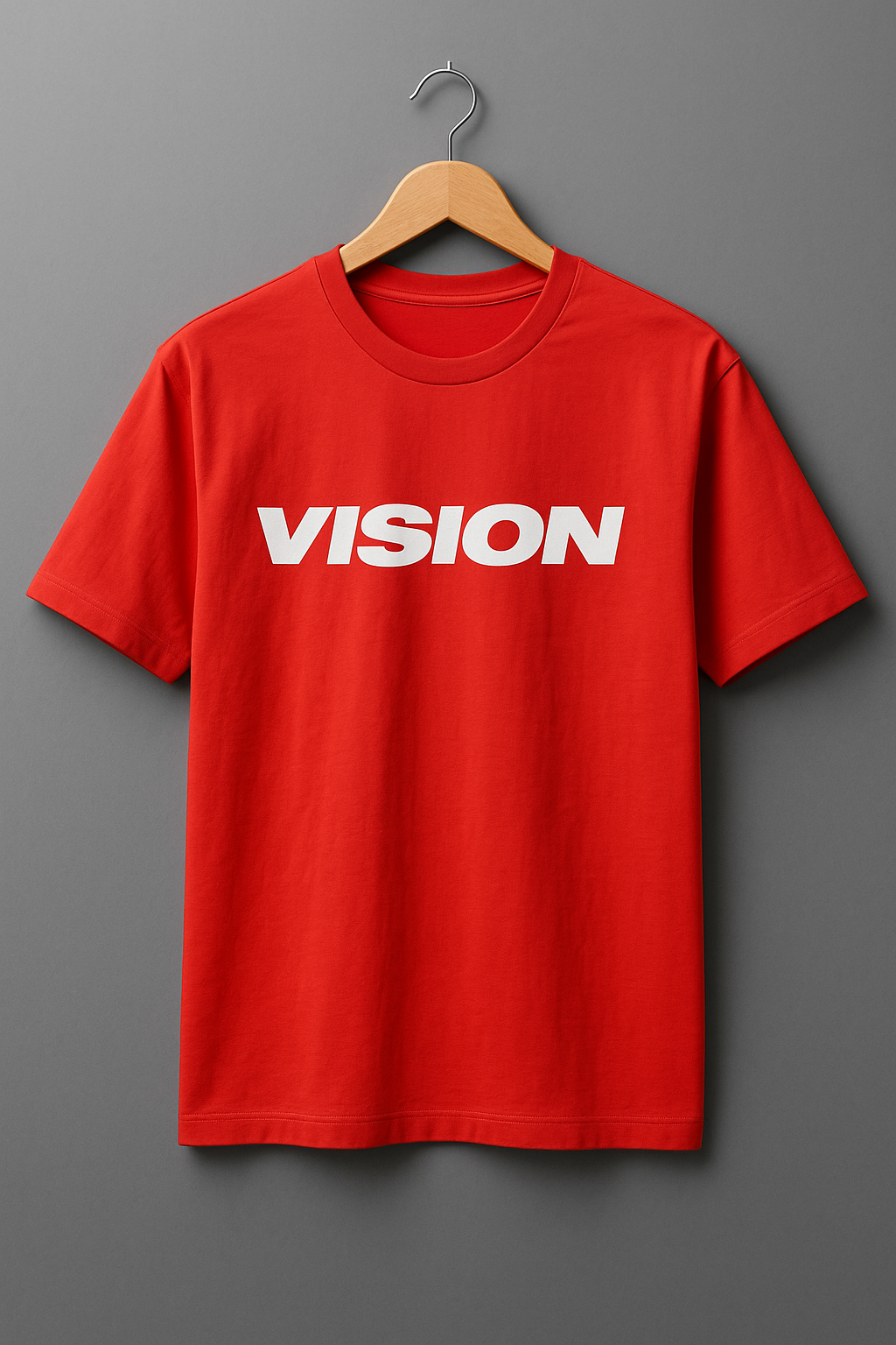 Premium Oversized Red Graphic T-Shirt