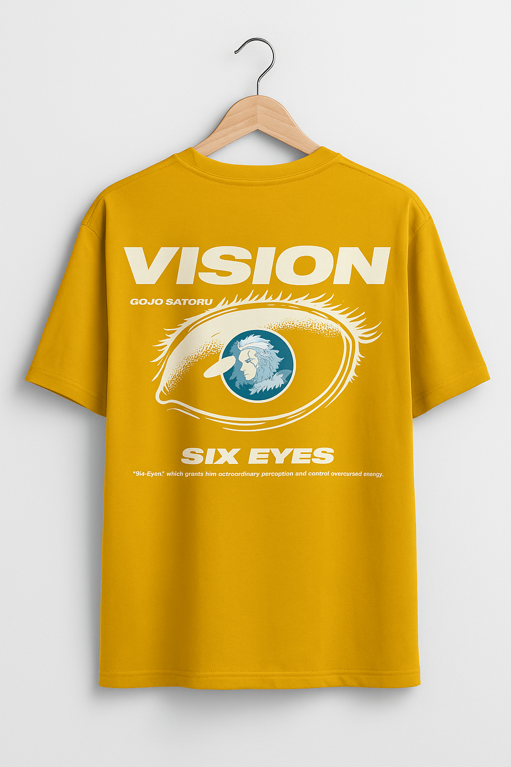 VISION Six Eyes Premium Graphic Tee | Golden Edition